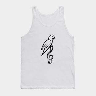 Polly Parrot Music Tank Top